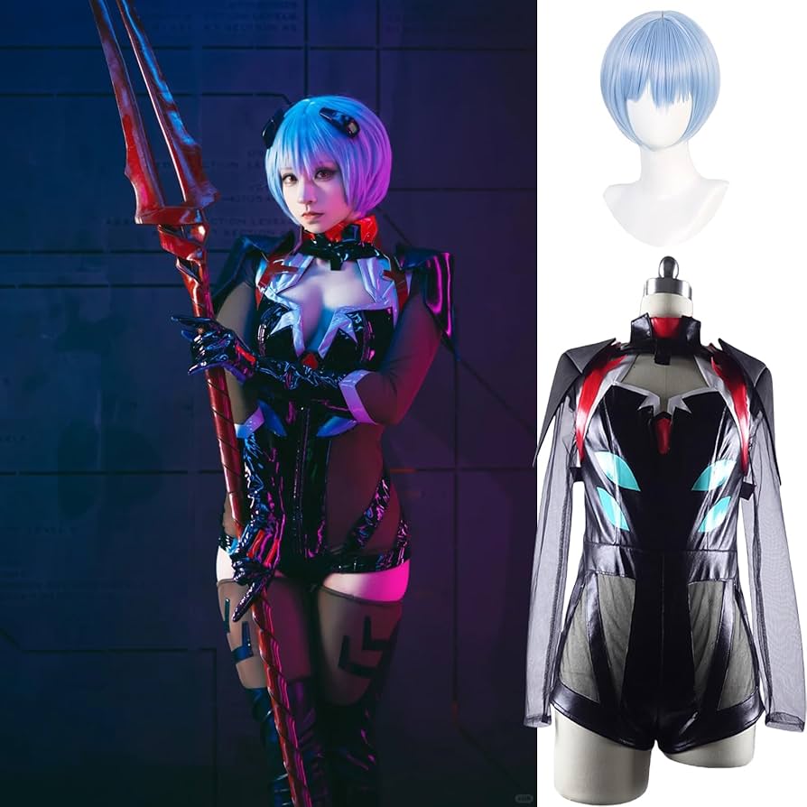 アスカ エヴァンゲリオン コスプレ レイ ウィッグ 衣装 アスカ エヴァンゲリオン コスプレ レイ ウィッグ 衣装 Amazon